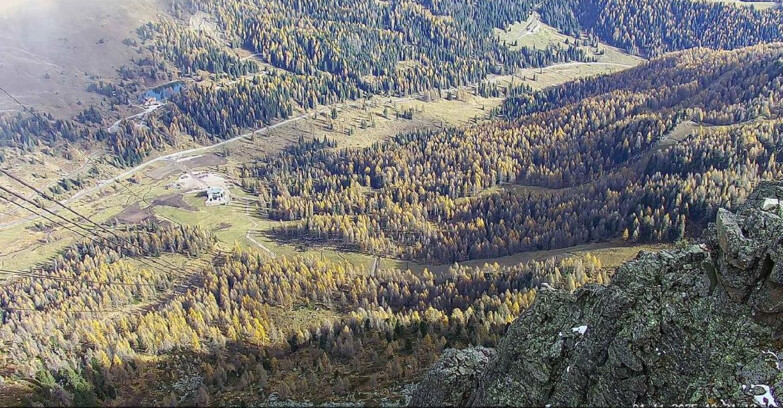 Webcam Passo San Pellegrino-Falcade  - Pista Funivia