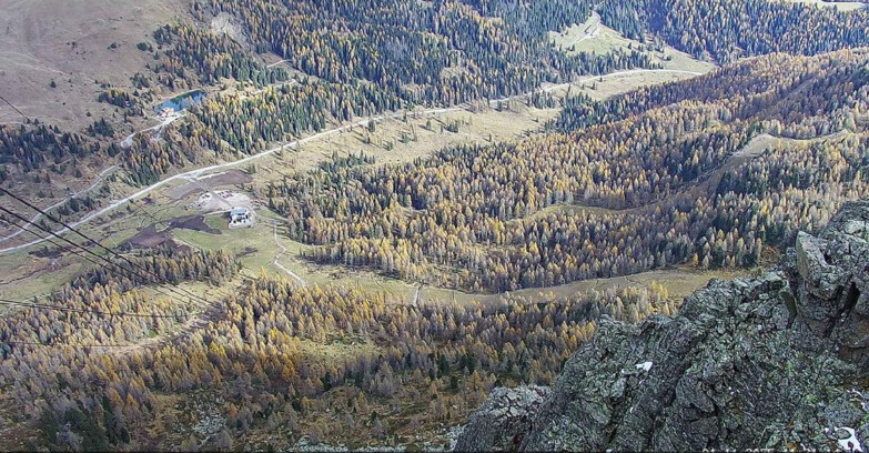 Webcam Passo San Pellegrino-Falcade  - Pista Funivia