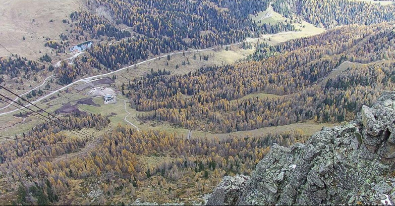 Webcam Passo San Pellegrino-Falcade  - Pista Funivia