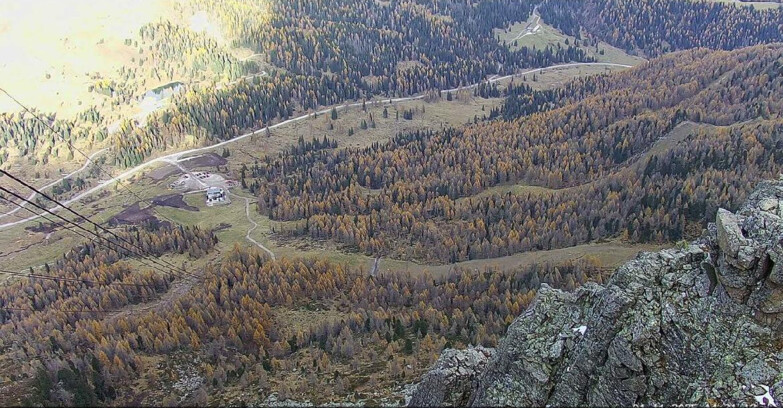 Webcam Passo San Pellegrino-Falcade  - Pista Funivia