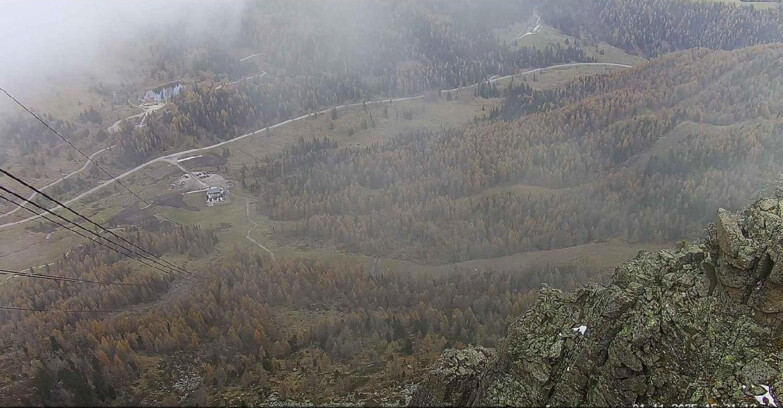 Webcam Passo San Pellegrino-Falcade  - Pista Funivia