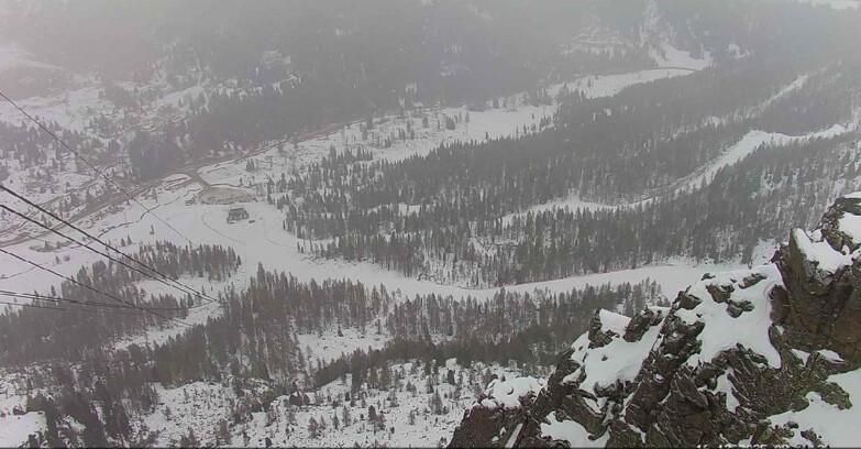 Webcam Пассо Сан-Пеллегрино-Фалькаде  - Pista Funivia