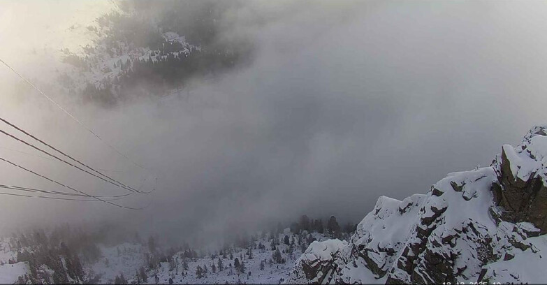 Webcam Passo San Pellegrino-Falcade  - Pista Funivia