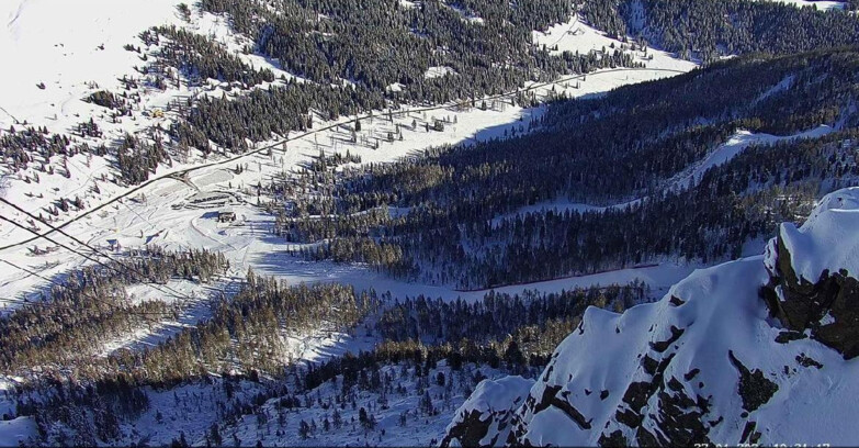 Webcam Passo San Pellegrino-Falcade - Pista Funivia