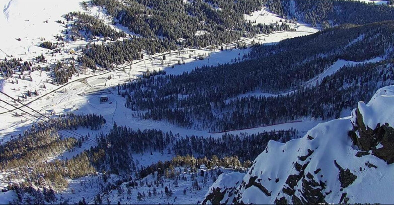 Webcam Passo San Pellegrino-Falcade - Pista Funivia