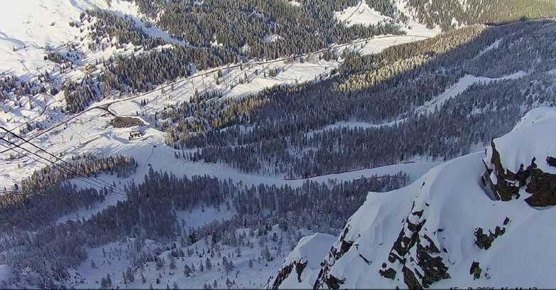 Webcam Passo San Pellegrino-Falcade - Pista Funivia