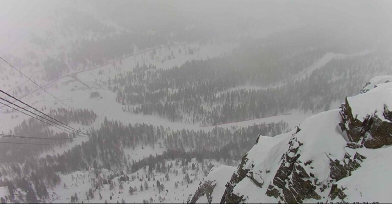 Webcam Passo San Pellegrino-Falcade - Pista Funivia