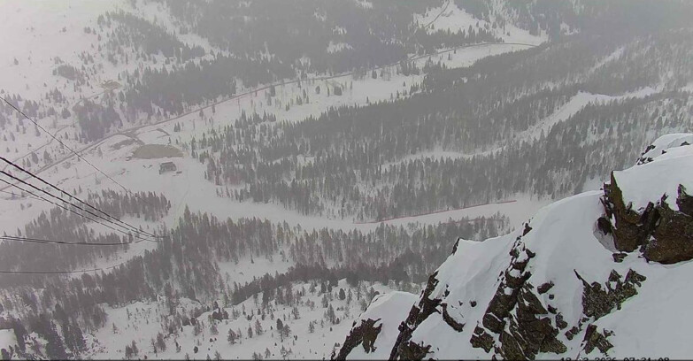 Webcam Пассо Сан-Пеллегрино-Фалькаде  - Pista Funivia