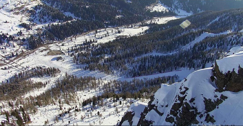 Webcam Passo San Pellegrino-Falcade  - Pista Funivia