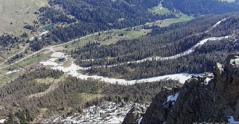 Webcam Passo San Pellegrino-Falcade  - Pista Funivia