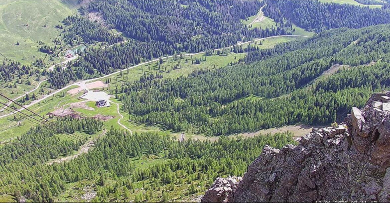 Webcam Passo San Pellegrino-Falcade  - Pista Funivia