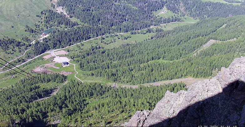 Webcam Passo San Pellegrino-Falcade  - Pista Funivia