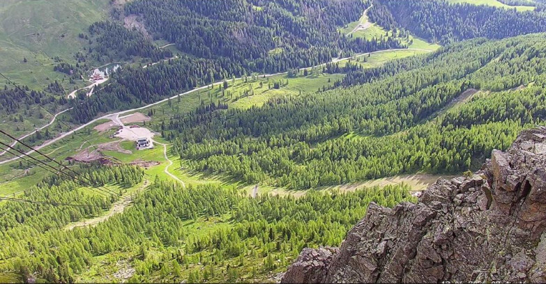 Webcam Passo San Pellegrino-Falcade  - Pista Funivia
