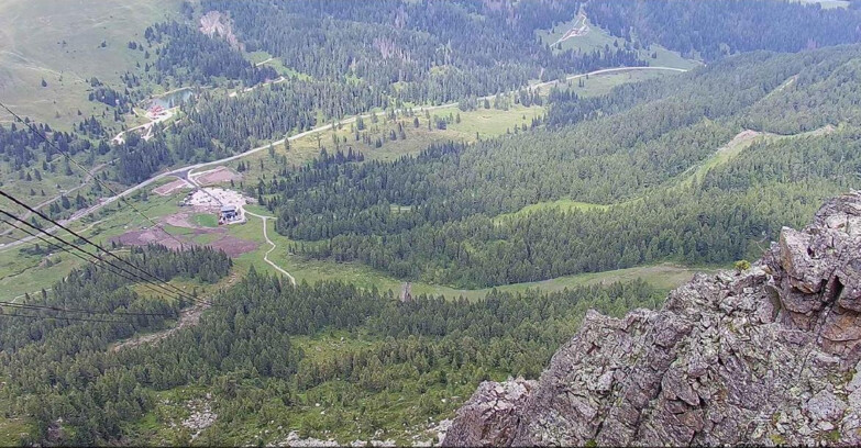 Webcam Passo San Pellegrino-Falcade  - Pista Funivia