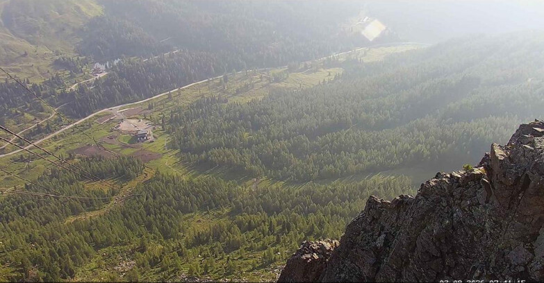 Webcam Passo San Pellegrino-Falcade  - Pista Funivia