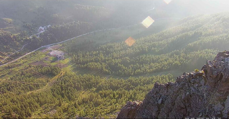 Webcam Passo San Pellegrino-Falcade - Pista Funivia