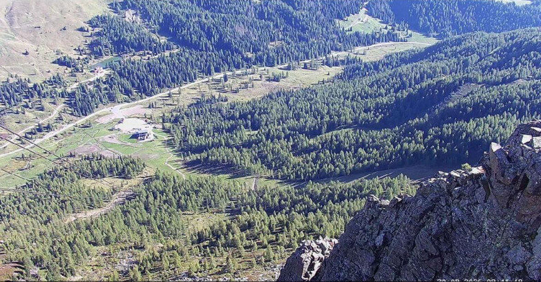 Webcam Passo San Pellegrino-Falcade  - Pista Funivia