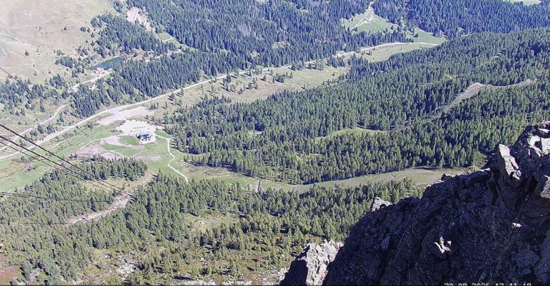 Webcam Passo San Pellegrino-Falcade  - Pista Funivia