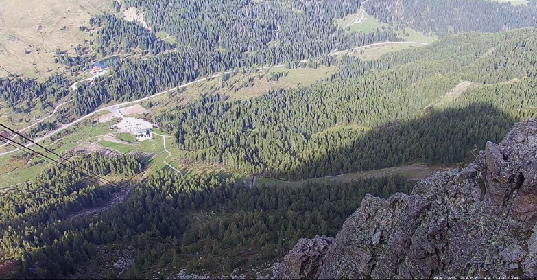 Webcam Passo San Pellegrino-Falcade  - Pista Funivia