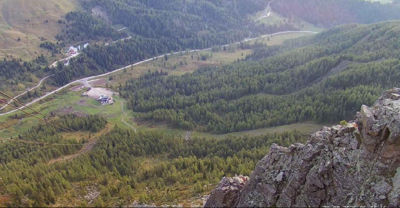 Webcam Passo San Pellegrino-Falcade  - Pista Funivia