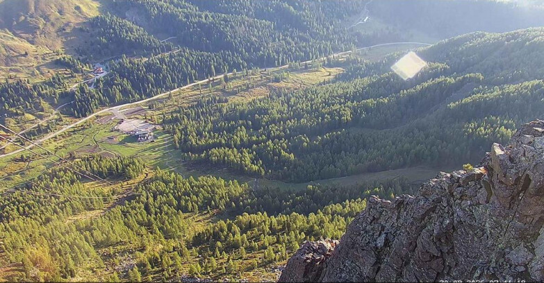Webcam Passo San Pellegrino-Falcade  - Pista Funivia