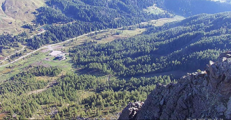 Webcam Passo San Pellegrino-Falcade  - Pista Funivia