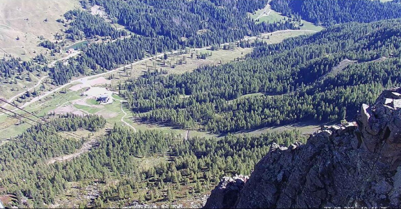 Webcam Passo San Pellegrino-Falcade - Pista Funivia