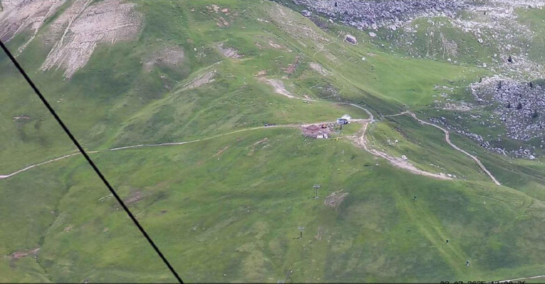 Webcam Passo San Pellegrino-Falcade  - Costabella - Cima Uomo