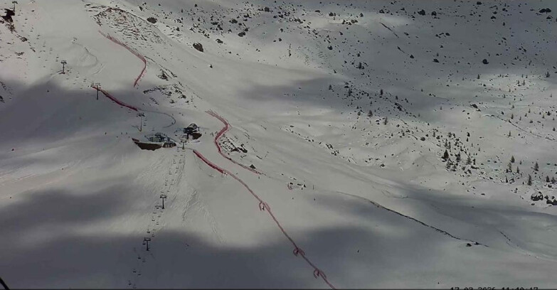 Webcam Passo San Pellegrino-Falcade  - Costabella - Cima Uomo