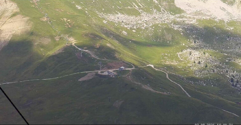 Webcam Passo San Pellegrino-Falcade - Costabella - Cima Uomo