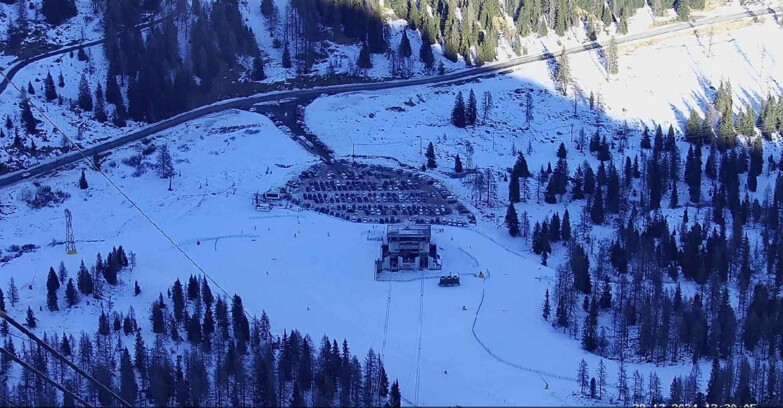 Webcam Passo San Pellegrino-Falcade - Arrivo Seggiovia