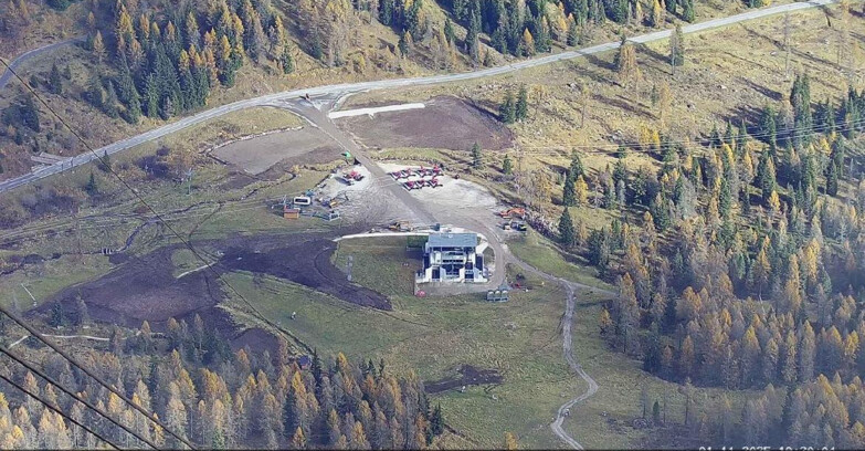 Webcam Passo San Pellegrino-Falcade - Arrivo Seggiovia