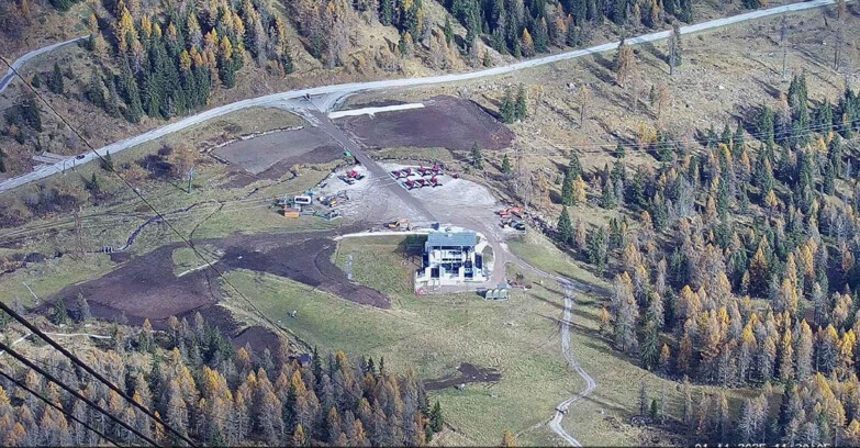 Webcam Passo San Pellegrino-Falcade - Arrivo Seggiovia