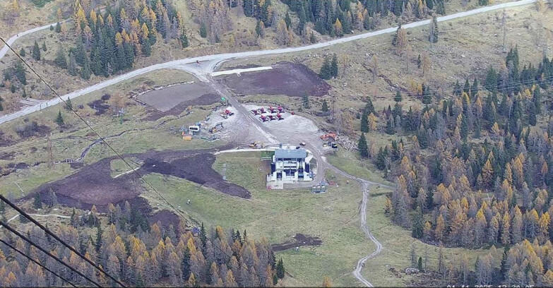 Webcam Passo San Pellegrino-Falcade - Arrivo Seggiovia