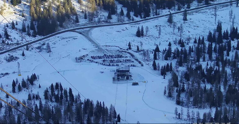 Webcam Passo San Pellegrino-Falcade  - Arrivo Seggiovia