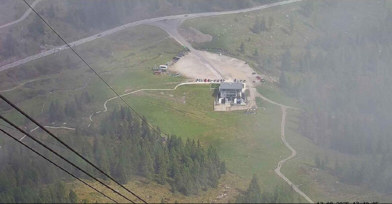 Webcam Passo San Pellegrino-Falcade  - Arrivo Seggiovia