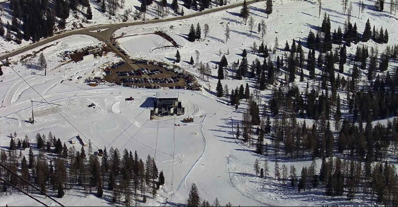 Webcam Passo San Pellegrino-Falcade  - Arrivo Seggiovia
