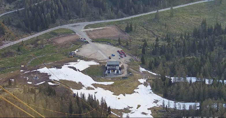 Webcam Passo San Pellegrino-Falcade  - Arrivo Seggiovia