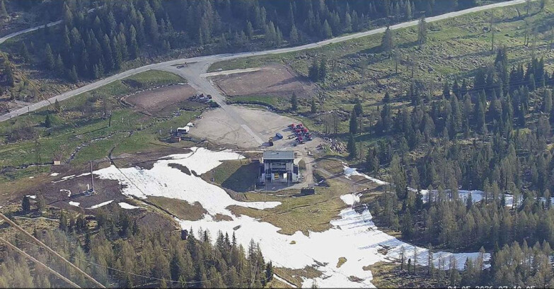 Webcam Passo San Pellegrino-Falcade  - Arrivo Seggiovia