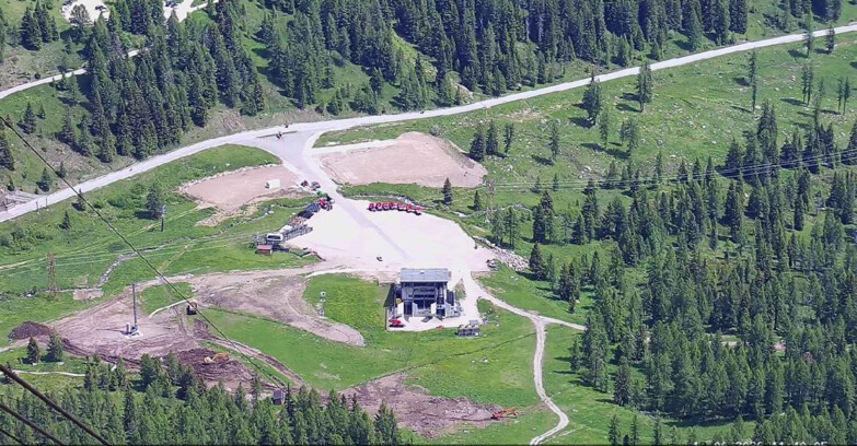 Webcam Passo San Pellegrino-Falcade  - Arrivo Seggiovia