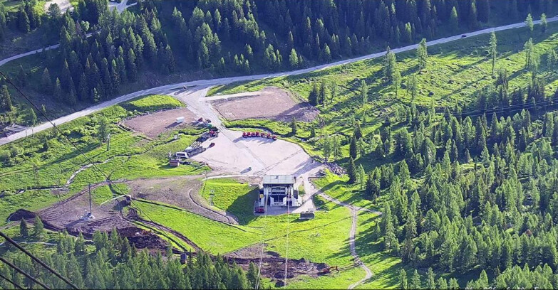 Webcam Passo San Pellegrino-Falcade  - Arrivo Seggiovia