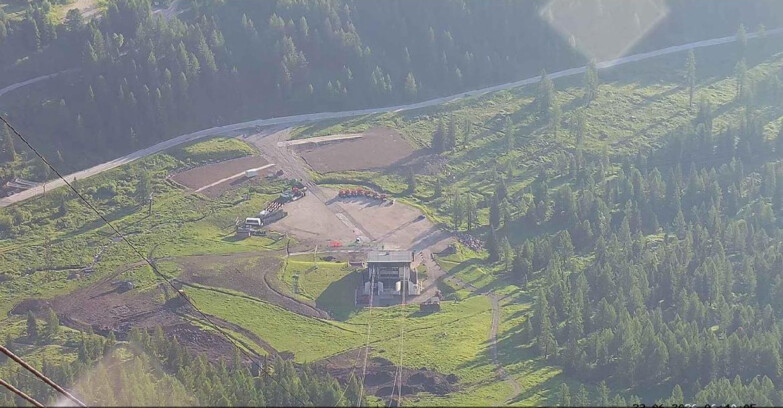 Webcam Passo San Pellegrino-Falcade  - Arrivo Seggiovia