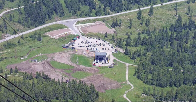 Webcam Passo San Pellegrino-Falcade - Arrivo Seggiovia