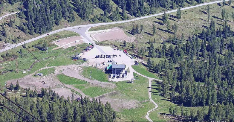 Webcam Passo San Pellegrino-Falcade - Arrivo Seggiovia