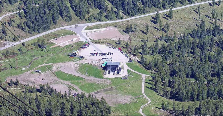 Webcam Passo San Pellegrino-Falcade - Arrivo Seggiovia