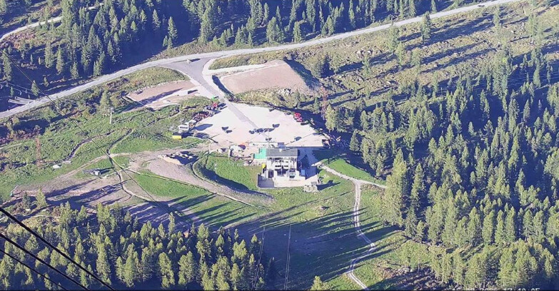 Webcam Passo San Pellegrino-Falcade - Arrivo Seggiovia
