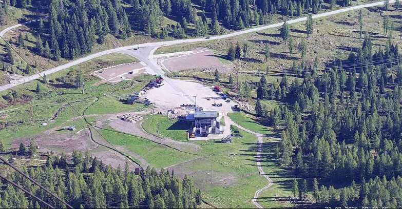 Webcam Passo San Pellegrino-Falcade  - Arrivo Seggiovia