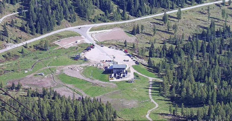 Webcam Passo San Pellegrino-Falcade  - Arrivo Seggiovia