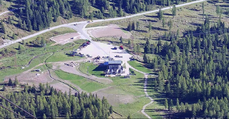 Webcam Passo San Pellegrino-Falcade  - Arrivo Seggiovia