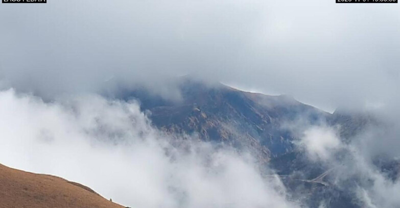 Webcam Canazei-Belvedere - Lago e Passo Fedaia